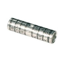 THOMAS & BETTS 271-30630-11        Long Barrel Two-Way Copper Connector, For Code and Navy Copper Cable, Splice, Silver Plated, Cable Size AWG 300 mcm, Navy 300 91 , Length 4-1/8in, Diameter 27/32in, White, Die Code 66 or 66H