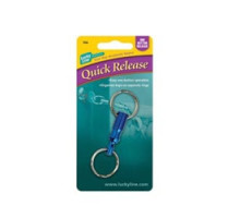 LUCKY LINE PRODUCTS INC  70612               Key Holder Quick Release, Aluminum, With Two 7/8
