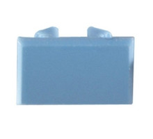 ORTRONICS 40326500        Colored Snap-in Icon Blank , package of 100, Lt Blue