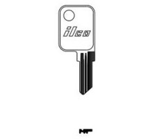 KABA ILCO CORP  1597 NP A06  AL00000092              Cylinder Lock Key Blank, Brass, Nickel Plated, 6 Price Group, For Haworth