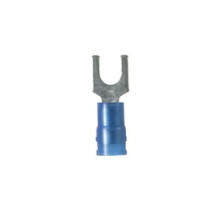 PANDUIT  PN14-10F-E               Fork Terminal, nylon insulated, 16 - 14 AWG, #10 stud size, convenience package.