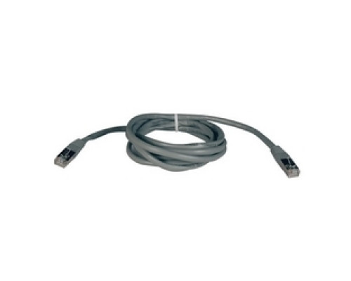 TRIPP LITE N105-025-GY        Cat5e 350MHz Molded Shielded Patch Cable STP RJ45 M/M - Gray, 25-ft.