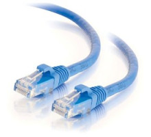 C2G  CG31351  CG31351              Ethernet Network Patch Cable, Snagless, UTP, Cat 6, RJ45 Male to RJ45 Male, 30 Volt, 4-Pair 24 AWG Conductor, 35’ Length, HDPE Insulation, PVC Blue Jacket