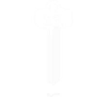 KABA ILCO CORP  1A1DD1 NS A30  IAR00000283              Key Blank, Look-Alike, DD Keyway, Natural Nickel Silver, 5 Price Group, For Best/Falcon