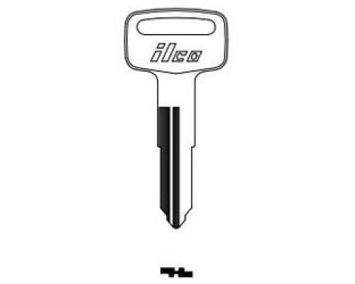 KABA ILCO CORP  YH48 NP A07  X117              Vehicle Key Blank, Brass, Nickel Plated, 7 Price Group, For Yamaha, Artic Cat, Bombardier, Can-Am, Kawasaki, Polaris, Suzuki Motorcycle