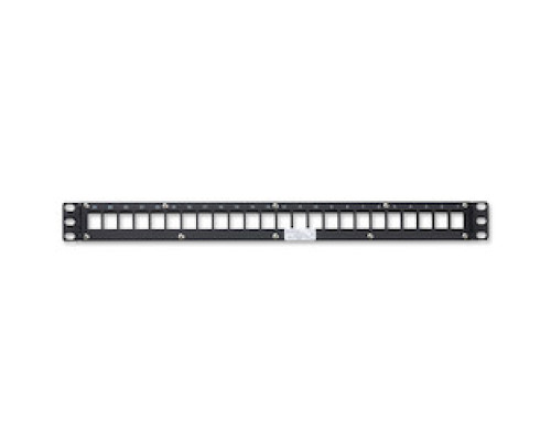 BELDEN AX103114        KeyConnect Patch Panel, 24-port, 1U, Black Empty