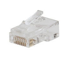 KLEIN  VDV826-703               Pass-Thru Modular Data Plug, CAT6, 50-Pack