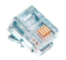 PLATINUM TOOLS INC 106120        RJ11 6P4C ROUND-SOLID,  3PRONG 500/BAG