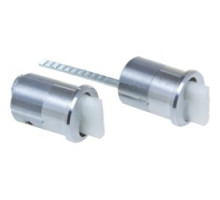 KABA ILCO CORP  S26506-3-26D               Cylinder Lock Core Convertible Housing, Schlage Style, LFIC Mort Thin Head, Rim Mortise, 1-1/2