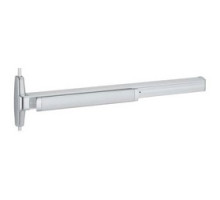 VON DUPRIN  QELLX3327A-EO US26D 48X84               Door Exit Device, Grooved, Surface Mount Vertical Rod, Quiet Electric Latch, Latchbolt Monitoring, Exit Only, Dull Chromium, For 4’ x 7’ Door