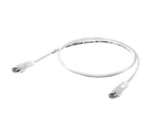 HUBBELL PREMISE WIRING  HC6W07               P-Cord, Nextspeed, Cat6, Slim, White, 7Ft
