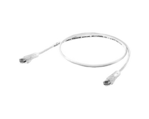 HUBBELL PREMISE WIRING  HC6W07               P-Cord, Nextspeed, Cat6, Slim, White, 7Ft