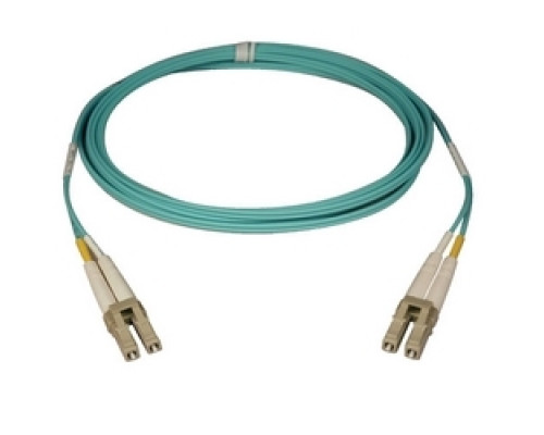 TRIPP LITE N820-02M        10Gb Duplex Multimode 50/125 OM3 LSZH Fiber Patch Cable LC/LC - Aqua, 2M 6-ft.