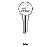 KABA ILCO CORP  1557 NP A08  AA25296152              Vehicle Key Blank, Brass, Nickel Plated, 8 Price Group, For Titan Tool Box