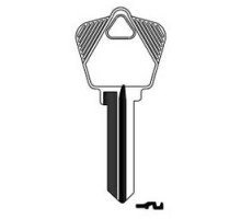 KABA ILCO CORP  K7-NS NS A31  IAR59695003              Key Blank, Look-Alike, 6-Pin, Natural Nickel Silver, 6 Price Group, For Arrow