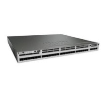 CISCO WS-C3850-24S-S        Stackable Access Switch, 24 SFP Ethernet Port, 1RU, IP Base Software, 68.4 Mpps, 350 Watt Power Supply