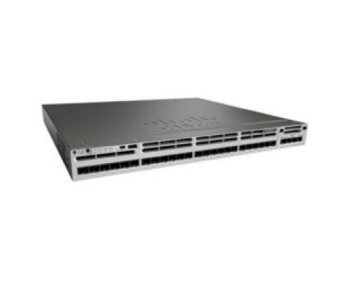 CISCO WS-C3850-24S-S        Stackable Access Switch, 24 SFP Ethernet Port, 1RU, IP Base Software, 68.4 Mpps, 350 Watt Power Supply