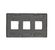 BELDEN  AX102292               KeyConnect Modular Furniture Adapter, 3 Port KCONN MOD FURN ADAP 3-P