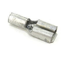 THOMAS & BETTS  AD183M               Non-Insulated Female Disconnect, Length 0.64in, Width 0.23in, Tab Size 0.187x.032, Wire Range #22-#18 AWG, Copper, Tin Plated, On Mylar Tape, 1,000 Pack