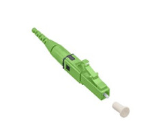 LEVITON  499LC-GN9               FASTSPLICE LC OS2 GRN 12PK  APC POLISH CONNECTOR 900UM  FASTSPLICE