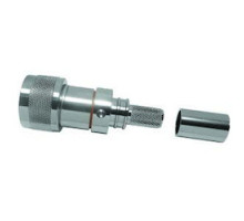 TIMES MICROWAVE EZ-300-UM-X 3190-8019       UHF-MALE PLUG CRIMP   CONNECTOR NON-SOLDER PIN NO BRAID TRIM