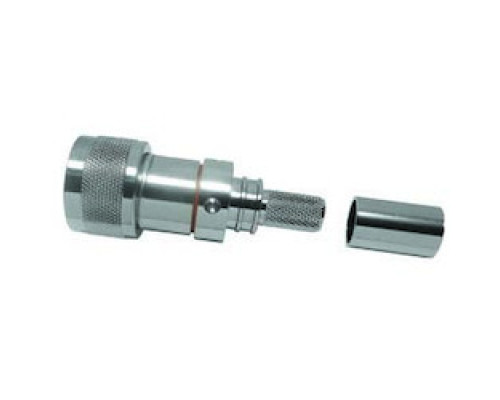 TIMES MICROWAVE EZ-300-UM-X 3190-8019       UHF-MALE PLUG CRIMP   CONNECTOR NON-SOLDER PIN NO BRAID TRIM