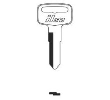 KABA ILCO CORP  YH38 NP A06  AF01000032              Vehicle Key Blank, Brass, Nickel Plated, 6 Price Group, For Yamaha, Polaris