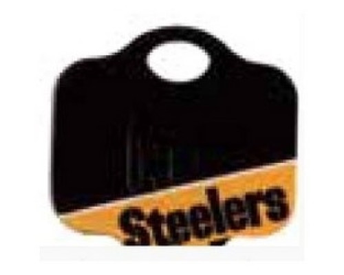 KABA ILCO CORP  KW1-NFL-STEELERS A46               Decorative Key Blank, NFL Team Key, Kwikset/Titan, Steelers Logo, KW1 Keyway, 46 Price Group