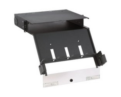 PANDUIT  FCE2U               Opticom Rack Mount Fiber Enclosure Black 2 RU 8 Ports