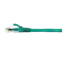 COMPULINK  M88DE25FC604B               Patch Cord Modular 24 AWG 4-Pair stranded Category 6 568A/B 25ft Green with boots