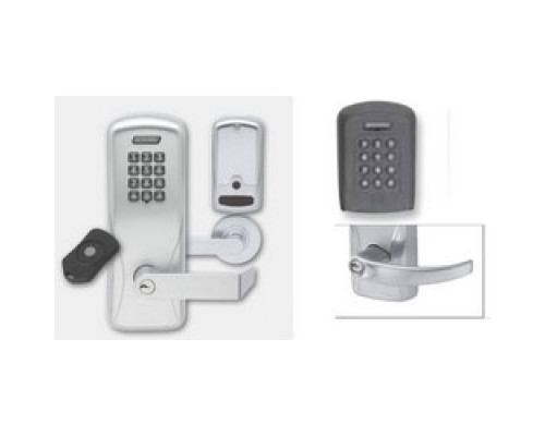 SCHLAGE ALLEGION BRAND  AD300-993R70MTK-SPA-626-J-LHR COVER ONLY 134        Electronic Door Lock, Rim/CVC/CVR Exit Trim Chassis, Multi-Technology, Keypad, Left Hand Reverse, Sparta Lever, Satin Chrome, With Cover, Without FSIC Cyli