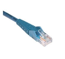 TRIPP LITE N001-003-BL        Cat5e 350MHz Snagless Molded Patch Cable RJ45 M/M - Blue, 3-ft.
