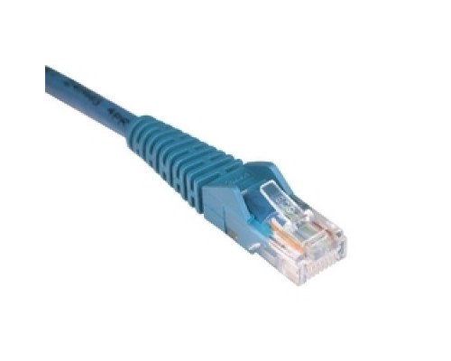 TRIPP LITE N001-003-BL        Cat5e 350MHz Snagless Molded Patch Cable RJ45 M/M - Blue, 3-ft.