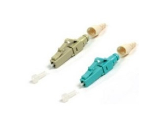 SIEMON COMPANY  FC1-LB-LC5-9AQ               LIGHTBOW PRE-POLISHED LC CONN OM3/OM4, AQUA, BUFFERED FIBER WHITE BOOT ROHS