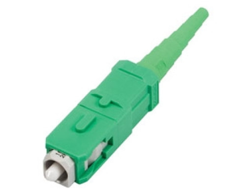 CORNING 95-200-44        UniCam Standard-Performance Connector, SC APC, Single-mode OS2 , ceramic ferrule, logo, single pack, green housing, green boot