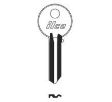 KABA ILCO CORP  HL1 NP A15  IAA00001262              Cylinder Lock Key Blank, Brass, Nickel Plated, 15 Price Group, For Halo