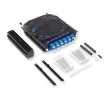 CORNING CCH-CS12-B3-P00RE        CCH Pigtailed Splice Cassette12 F, LC APC Duplex, Single-mode OS2 , Single-fiber 250 um