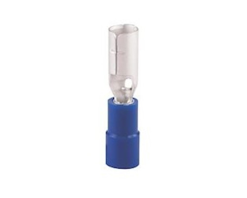 THOMAS & BETTS  TVF14-4FB-L               16-14AWG FULLY INSULATED   VINYL FEMALE BULLET CONNECTOR BLUE