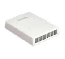 PANDUIT  NK6BXWH-AY               NK 6pt SurfaceMountBox WH EA