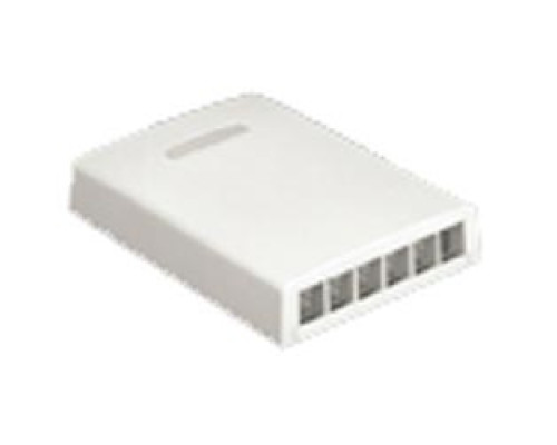 PANDUIT  NK6BXWH-AY               NK 6pt SurfaceMountBox WH EA