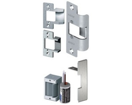 TRINE ACCESS TECHNOLOGY INC 323478LC-32D        Door Electric Strike Kit, Satin Stainless, Includes 2 Faceplate, 1 2-3/4