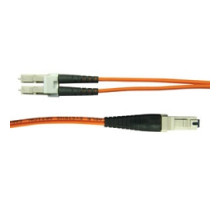 COMPULINK  LCCMTRJPD10               2-Fiber Jumper 32.8/10m 62.5 micron multimode LC ceramic to MT-RJ Composite OM1
