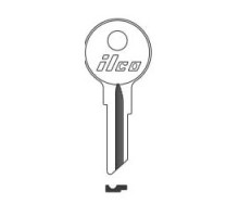 KABA ILCO CORP  CU10 NP A14               Vehicle Key Blank, Brass, Nickel Plated, 14 Price Group, For Mercury/Mariner Outboard