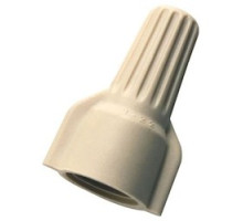 IDEAL INDUSTRIES  WT41-SK               WINGTWIST WIRE CONNECTOR,   WT41, TAN, 25,000/BARREL