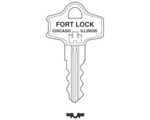 FORT LOCK NATIONAL CABINET  K750        Lock Key Blank, For 5000 Series 750 Keyway Lock