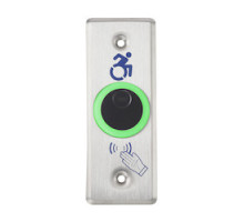 ALARM CONTROLS  NTB-3A               The Alarm Controls NTB Series is a battery powered No Touch Request to Exit Station that uses infrared sensors to reliably allow safe egress or to activate a device, with a simple hand presentation.