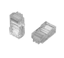 COMMSCOPE ENTERPRISE SOLUTIONS  6-554720-3  MP-88U-F-1              Modular Plug Kit, Flat Oval, Unshielded, Cat 5e, 8 Position/8 Contact, 26 To 24 AWG Solid/stranded, 2.54 To 8.89 MM Cable Jacket, Copper Conductor, Polycarbonate Housing
