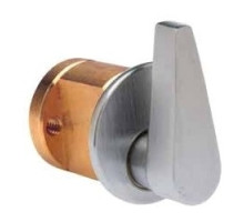 KABA ILCO CORP  7011TK9-26D               Rim Cylinder, Turn Knob, Horizontal/Vertical Tailpiece, 1-1/8