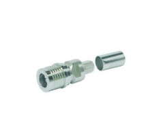TIMES MICROWAVE EZ-240-QM-X        QMA MALE PLUG CRIMP NPB  NON-SOLDER, QUICK DCNT  SMA NO BRD TRIM