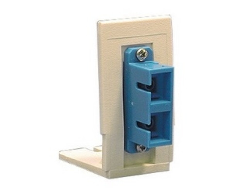 HUBBELL PREMISE WIRING  AMOBSCD               1-PORT FIBER INSERT DUPLEX SC MM/SM, LOADED FOR AMO HOUSING